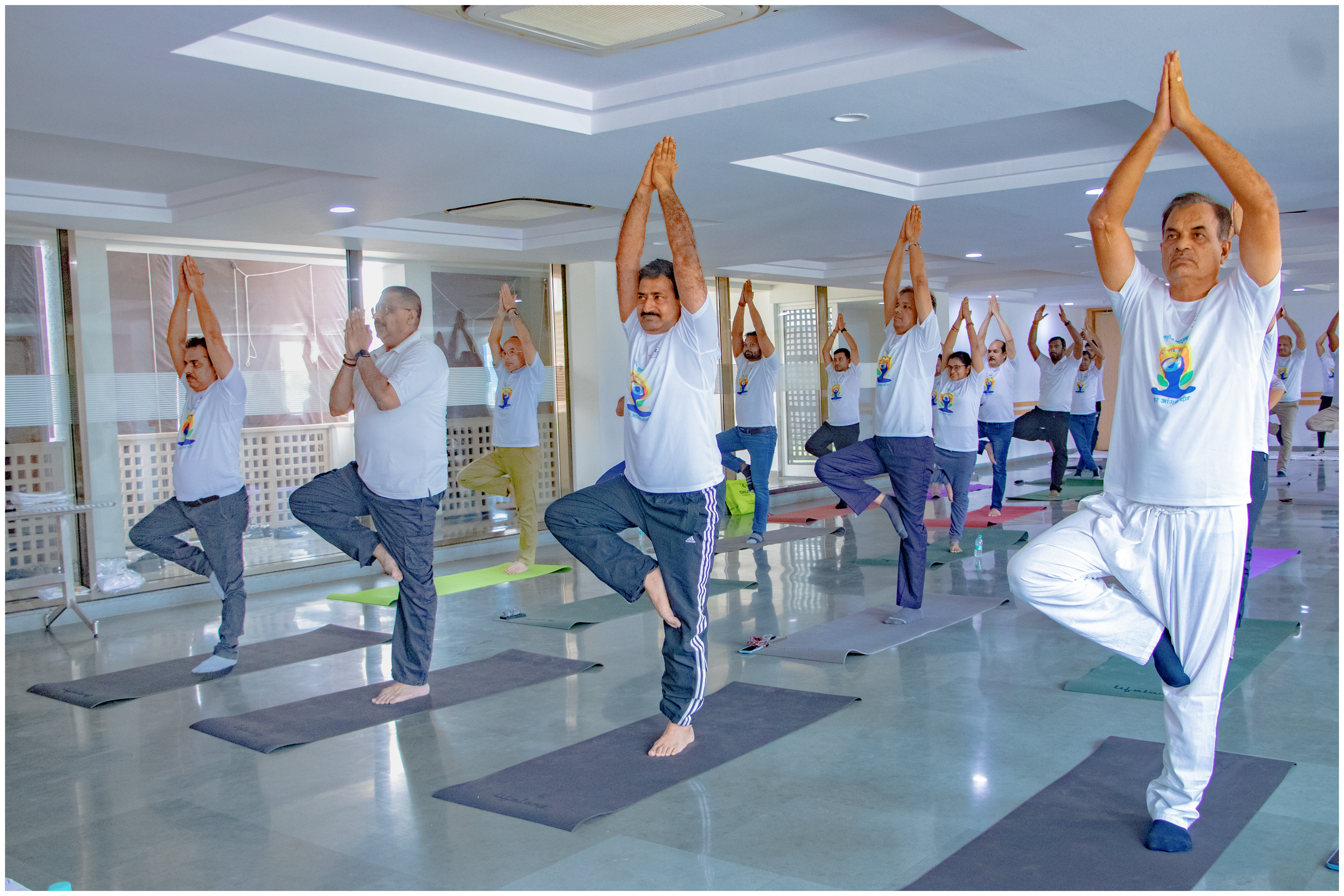 આંતરરાષ્ટ્રીય યોગ દિવસની ઉજવણી